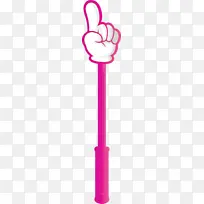 手指箭头 粉色 紫色-空若网 手指箭头 粉色 紫色-空若网