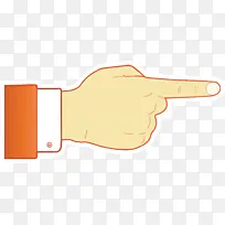 手指箭头 拇指-空若网 手指箭头 拇指-空若网