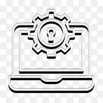 笔记本电脑图标 系统图标 网络图标-空若网 笔记本电脑图标 系统图标 网络图标-空若网