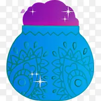 快乐胡里 蓝色 绿松石色-空若网 快乐胡里 蓝色 绿松石色-空若网