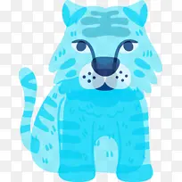 老虎 动物形象 卡通-空若网 老虎 动物形象 卡通-空若网