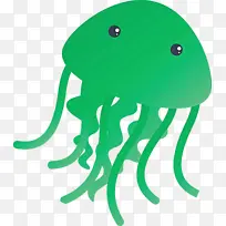 绿色 章鱼 桌子-空若网 绿色 章鱼 桌子-空若网