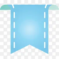 书签丝带 蓝色 浅绿色-空若网 书签丝带 蓝色 浅绿色-空若网