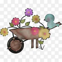 花卉 植物 手推车-空若网 花卉 植物 手推车-空若网