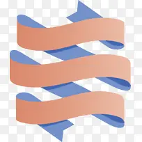 丝带 多条丝带 蓝色-空若网 丝带 多条丝带 蓝色-空若网