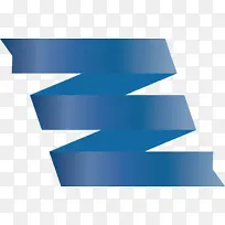 丝带 多重丝带 蓝色-空若网 丝带 多重丝带 蓝色-空若网