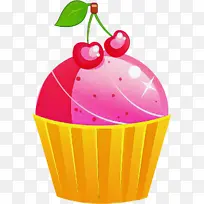 樱桃 粉色 冷冻甜点-空若网 樱桃 粉色 冷冻甜点-空若网