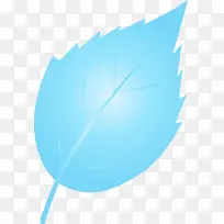 水彩叶 水绿色 蓝色-空若网 水彩叶 水绿色 蓝色-空若网