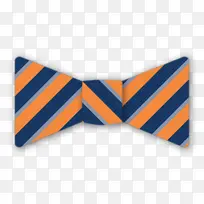 蓝色 橙色 领结-空若网 蓝色 橙色 领结-空若网