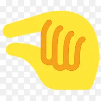 黄色 手 手指-空若网 黄色 手 手指-空若网