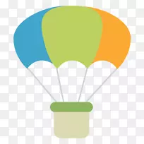 降落伞电脑图标剪辑艺术降落伞-空若网 降落伞电脑图标剪辑艺术降落伞-空若网