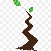 卡通树 抽象树 剪贴画-空若网 卡通树 抽象树 剪贴画-空若网