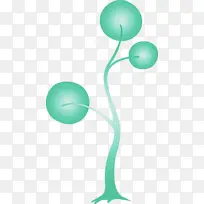 抽象树 卡通树 树的剪贴画-空若网 抽象树 卡通树 树的剪贴画-空若网