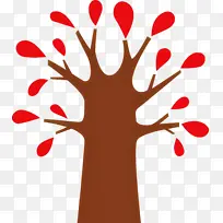 抽象树 卡通树 剪贴画-空若网 抽象树 卡通树 剪贴画-空若网