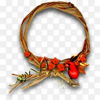 花环 圣诞装饰 树枝-空若网 花环 圣诞装饰 树枝-空若网
