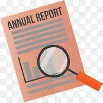 纳税日 橙色 放大镜-空若网 纳税日 橙色 放大镜-空若网