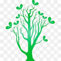 抽象树 卡通树 剪贴画-空若网 抽象树 卡通树 剪贴画-空若网