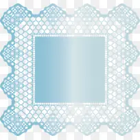 方形蕾丝 浅绿色 青绿色-空若网 方形蕾丝 浅绿色 青绿色-空若网