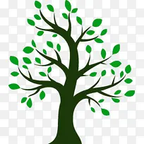 卡通树 抽象树 剪贴画-空若网 卡通树 抽象树 剪贴画-空若网
