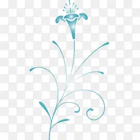 复活节花 春花 水蓝-空若网 复活节花 春花 水蓝-空若网