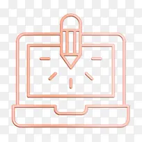 创意图标 笔记本电脑图标 思考图标-空若网 创意图标 笔记本电脑图标 思考图标-空若网