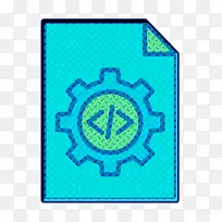 编码图标 浅绿色 青绿色-空若网 编码图标 浅绿色 青绿色-空若网