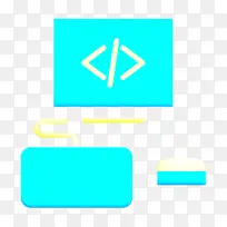 电脑图标 编码图标 浅绿色-空若网 电脑图标 编码图标 浅绿色-空若网