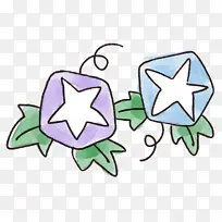 水彩花 线条艺术-空若网 水彩花 线条艺术-空若网