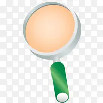 放大镜 橙色 材料属性-空若网 放大镜 橙色 材料属性-空若网