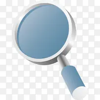 放大镜 蓝色 浅绿色-空若网 放大镜 蓝色 浅绿色-空若网