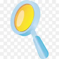 放大镜 水彩 油漆-空若网 放大镜 水彩 油漆-空若网