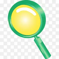 放大镜 水彩 油漆-空若网 放大镜 水彩 油漆-空若网