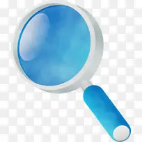 放大镜 水彩 油漆-空若网 放大镜 水彩 油漆-空若网