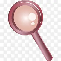 放大镜 粉色 材料属性-空若网 放大镜 粉色 材料属性-空若网