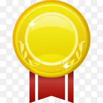 金徽章 丝带徽章 空白徽章-空若网 金徽章 丝带徽章 空白徽章-空若网