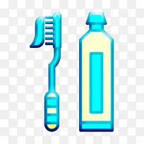 清洁图标 牙刷图标 蓝色-空若网 清洁图标 牙刷图标 蓝色-空若网