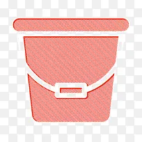 桶形图标 清洁图标 橙色-空若网 桶形图标 清洁图标 橙色-空若网