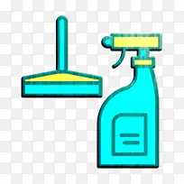 窗户清洁图标 清洁图标 浅绿色-空若网 窗户清洁图标 清洁图标 浅绿色-空若网