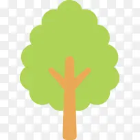 抽象树 卡通树 绿色-空若网 抽象树 卡通树 绿色-空若网