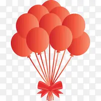 气球 红色 橙色-空若网 气球 红色 橙色-空若网