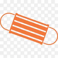 医用口罩 外科口罩 橙色-空若网 医用口罩 外科口罩 橙色-空若网