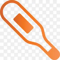 温度计 橙色 线-空若网 温度计 橙色 线-空若网