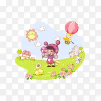 卡通 气球-空若网 卡通 气球-空若网