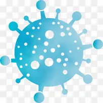 细菌 病毒 水彩-空若网 细菌 病毒 水彩-空若网