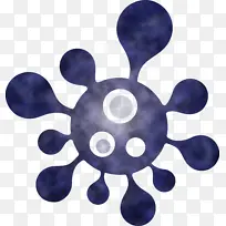 细菌 病毒 钴蓝-空若网 细菌 病毒 钴蓝-空若网