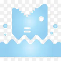 鲨鱼宝宝 鲨鱼 蓝色-空若网 鲨鱼宝宝 鲨鱼 蓝色-空若网