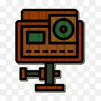 动作摄像机图标 摄影图标 技术-空若网 动作摄像机图标 摄影图标 技术-空若网