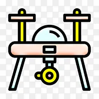 无人机图标 摄影图标 线条-空若网 无人机图标 摄影图标 线条-空若网