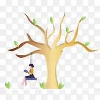 树摇摆 树 树枝-空若网 树摇摆 树 树枝-空若网