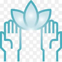 绿松石色 浅绿色 线条-空若网 绿松石色 浅绿色 线条-空若网